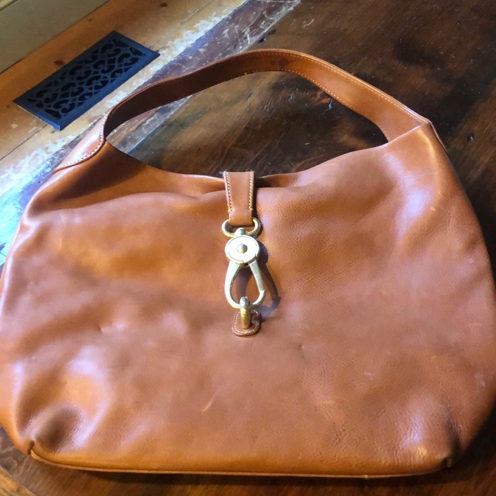 Genuine leather Dooney and Bourke hobo